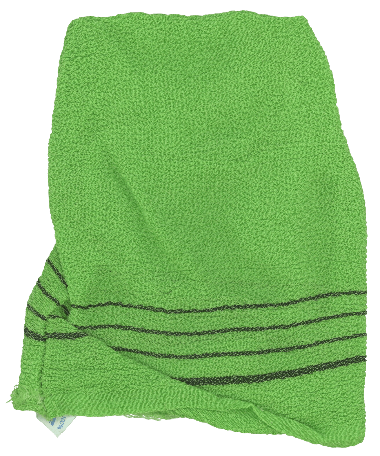 a Korean 'italy towel' made from a type of rayon called viscose which used to be imported to korea from italy...i am greatful for Korean sauna, 찜질방, culture-introduced to me in 2017-this cloth gets me through the winters as i spend hours in the tub scrubbing